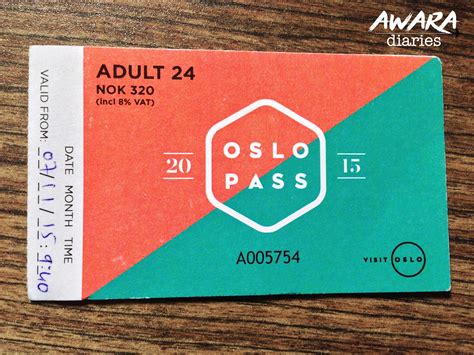 oslo pass card